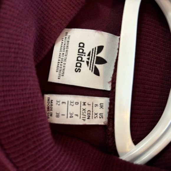 ADIDAS TREFOIL DRESS MAROON - Picture 5 of 5